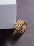 Rings - Radiant Bloom Gold Plated Ring - Opal Touch