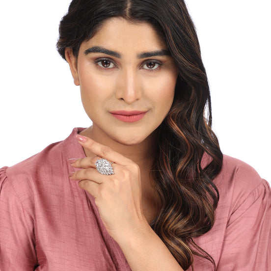 Opal Touch - Radiant Cocktail Ring - Rings