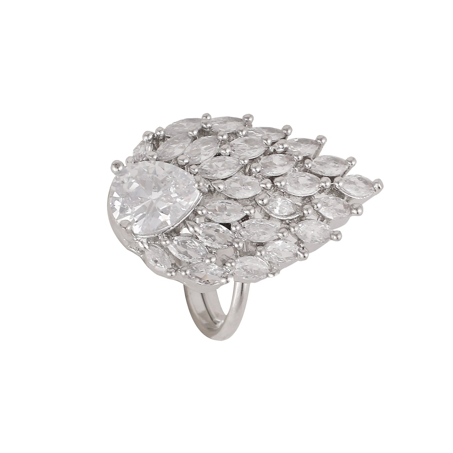 Opal Touch - Radiant Cocktail Ring - Rings