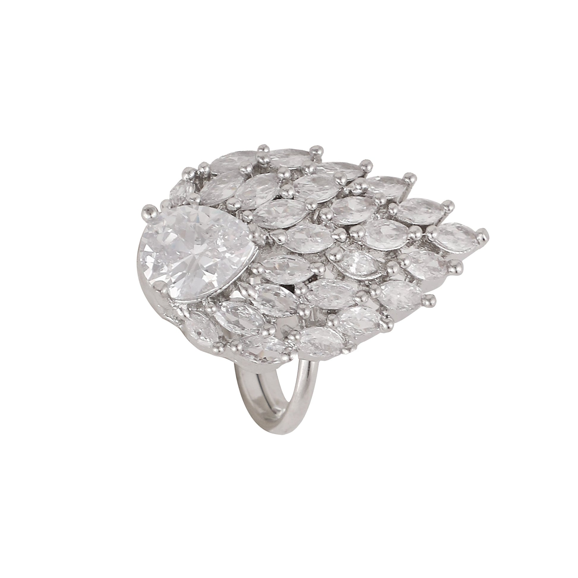 Opal Touch - Radiant Cocktail Ring - Rings