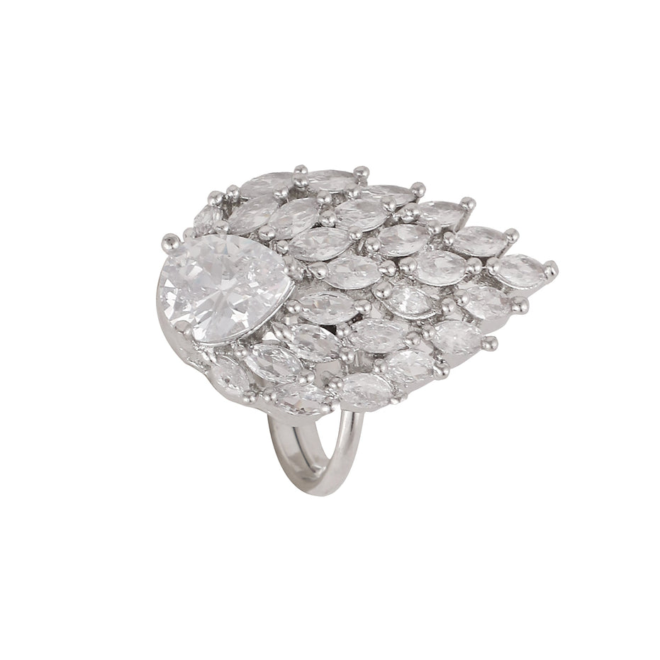 Opal Touch - Radiant Cocktail Ring - Rings