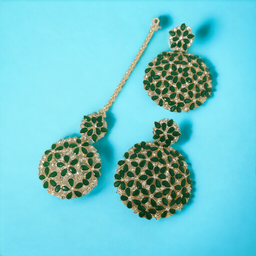 Opal Touch - Radiant Earring With Tika Combo - Earrings