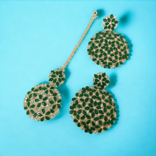 Opal Touch - Radiant Earring With Tika Combo - Earrings