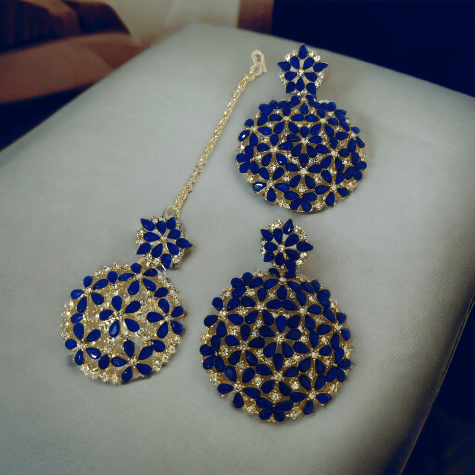 Opal Touch - Radiant Earring With Tika Combo - Earrings