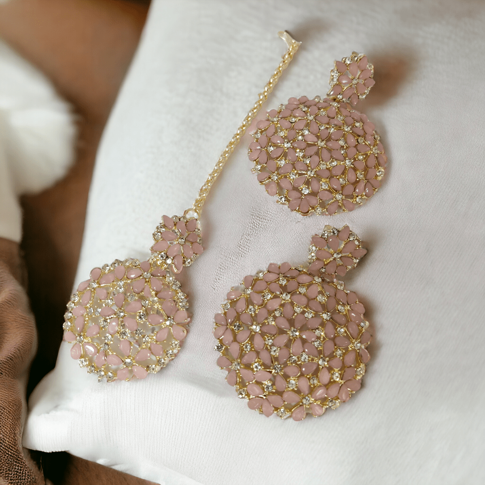 Opal Touch - Radiant Earring With Tika Combo - Earrings