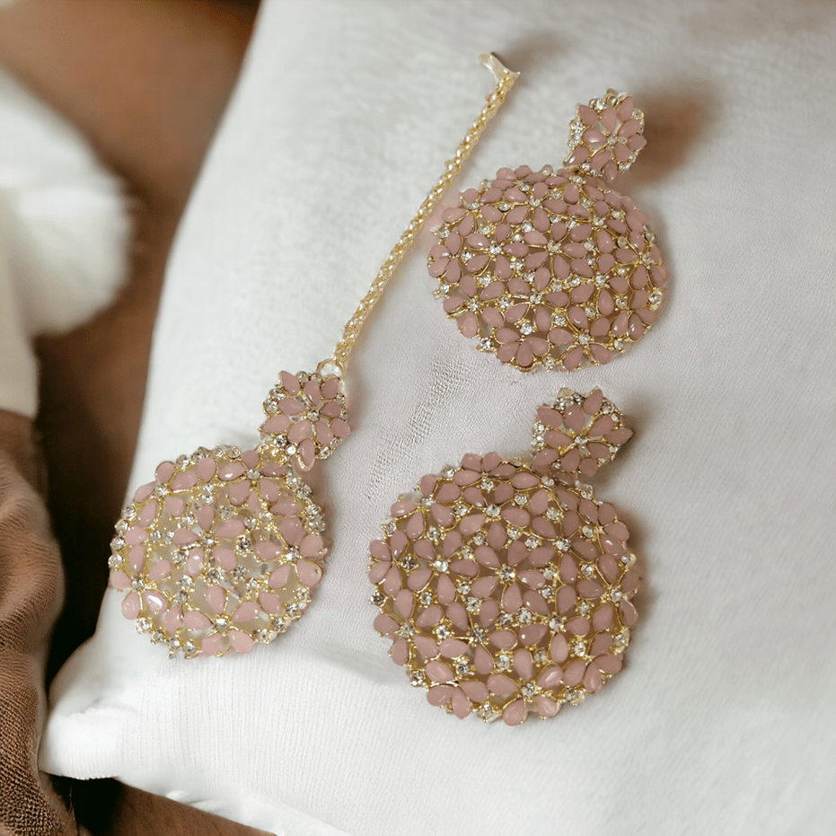 Opal Touch - Radiant Earring With Tika Combo - Earrings