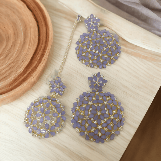 Opal Touch - Radiant Earring With Tika Combo - Earrings