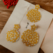 Opal Touch - Radiant Earring With Tika Combo - Earrings