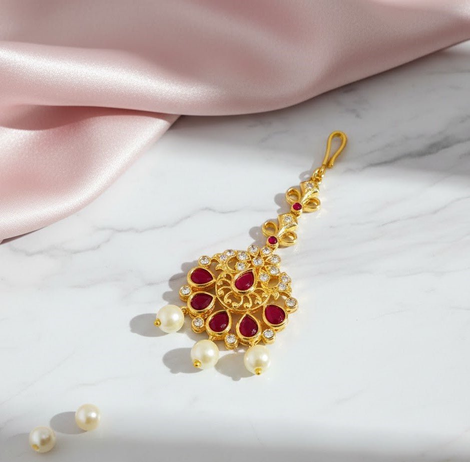 Radiant Ember Red Tika - Opal Touch