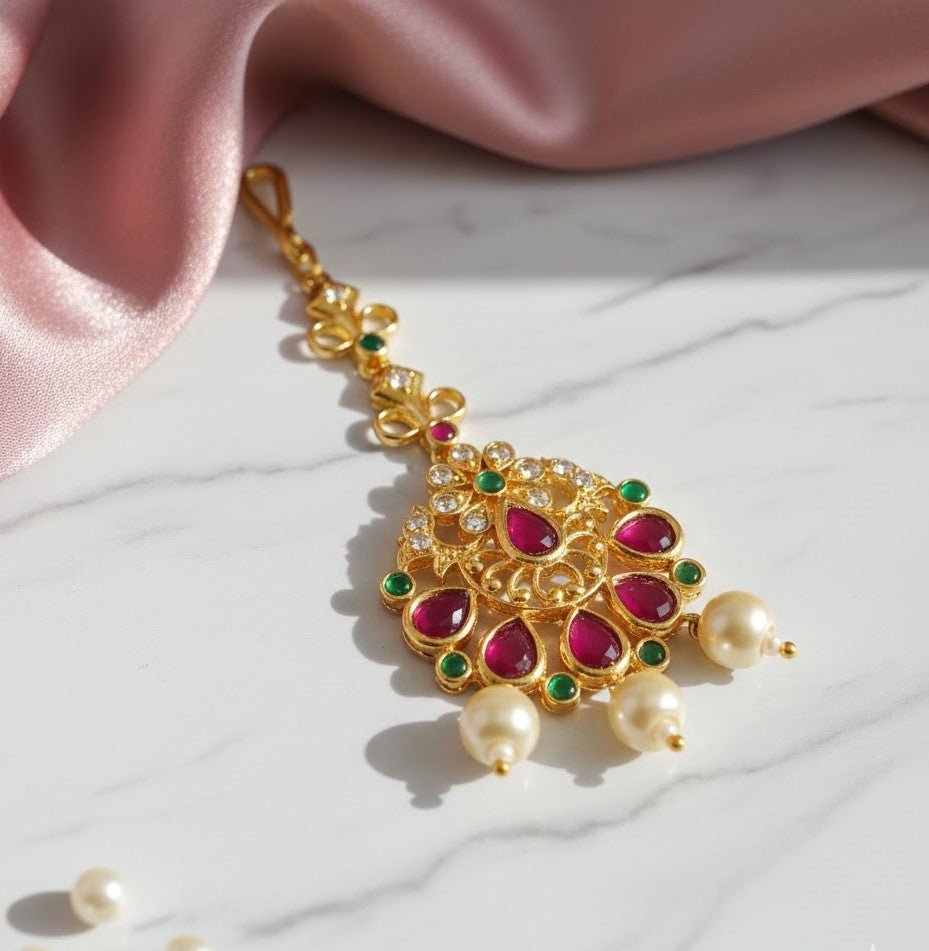 Radiant Ember Red Tika - Opal Touch