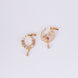 Nose Pin - Radiant Gold Plated Combo Nose Pins - Opal Touch
