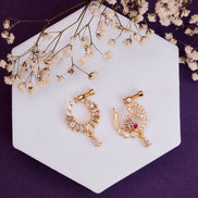 Nose Pin - Radiant Gold Plated Combo Nose Pins - Opal Touch
