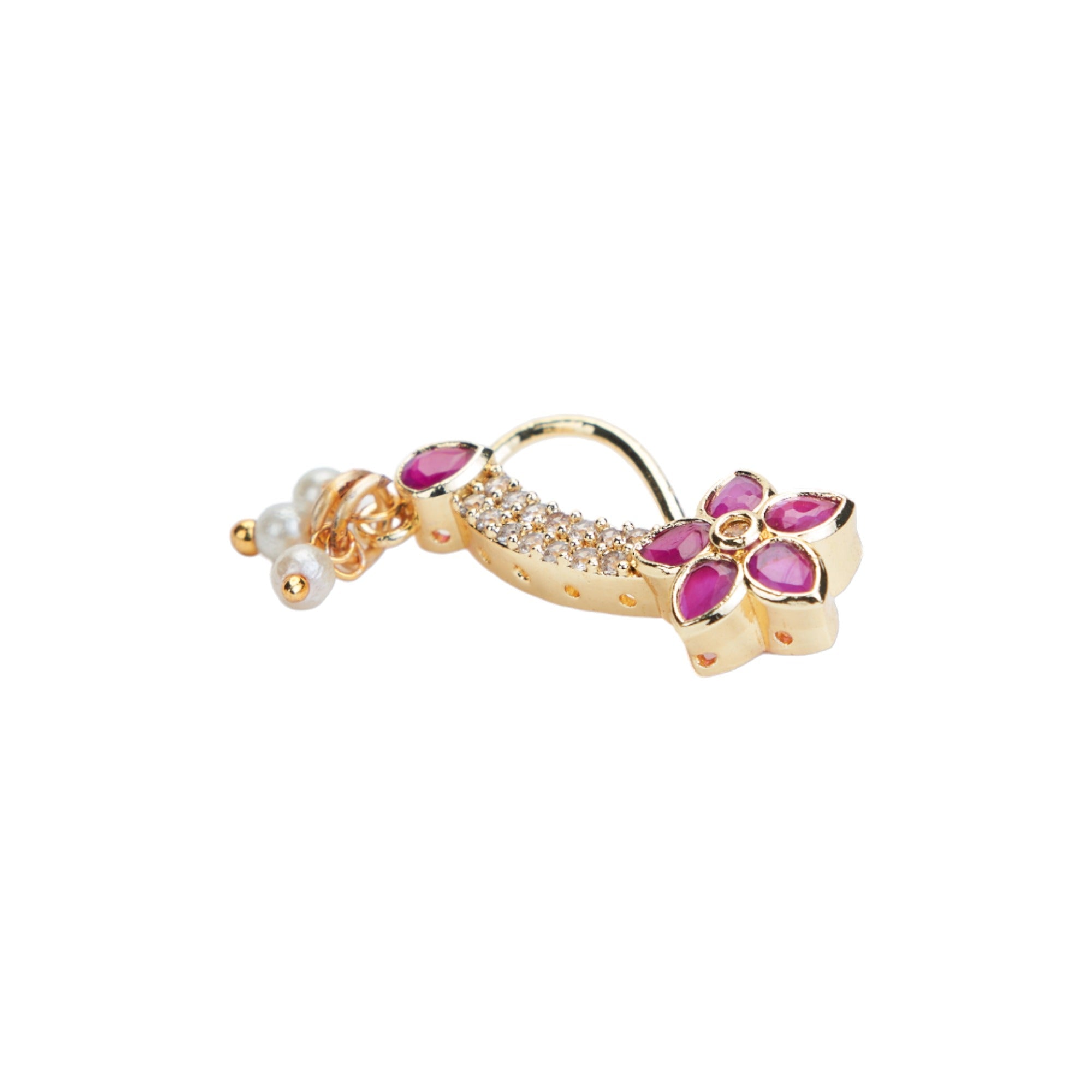 Opal Touch - Radiant Harmony Opal Nose Pin - Nose Pin