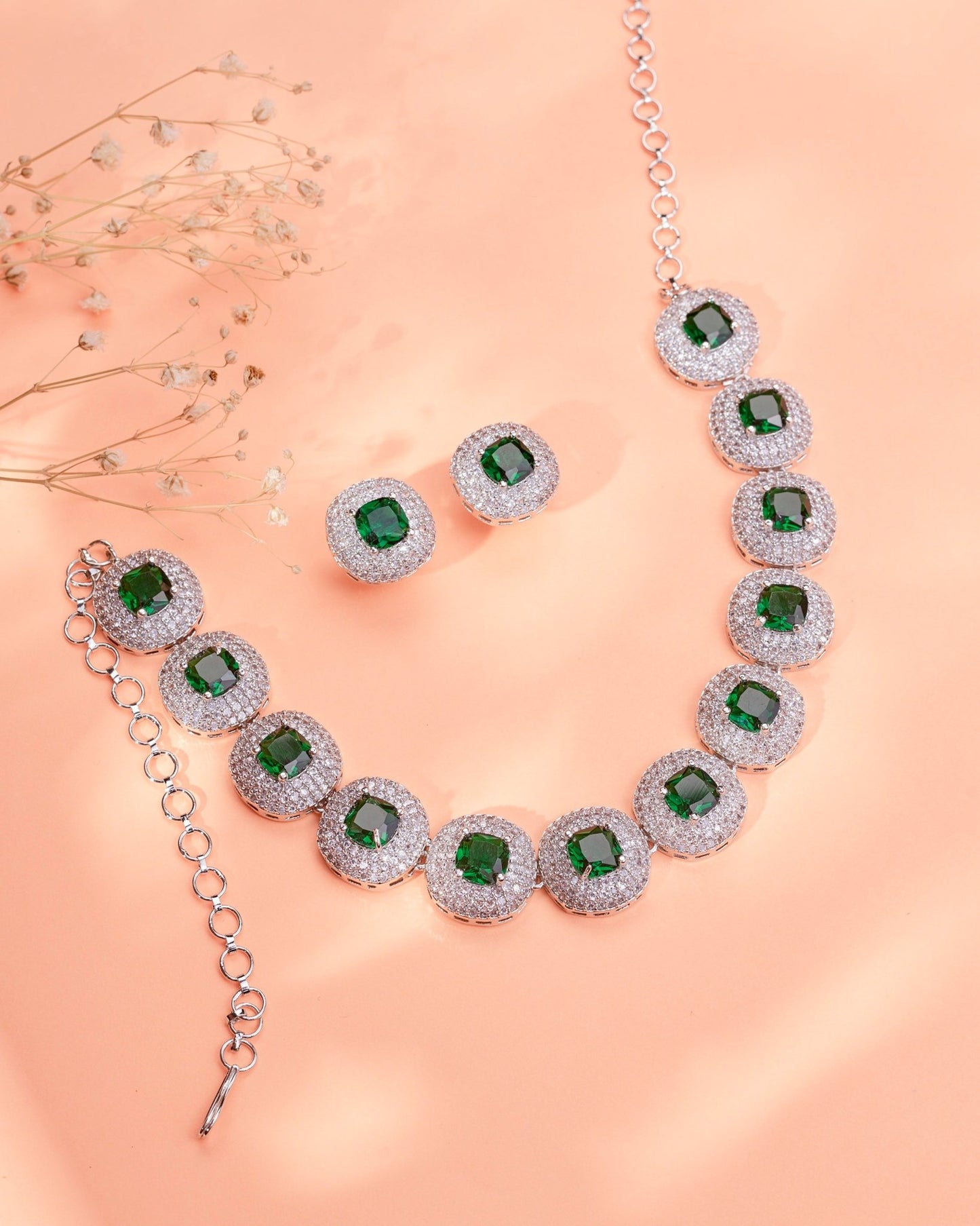 Opal Touch - Radiant Necklace Set - Necklace