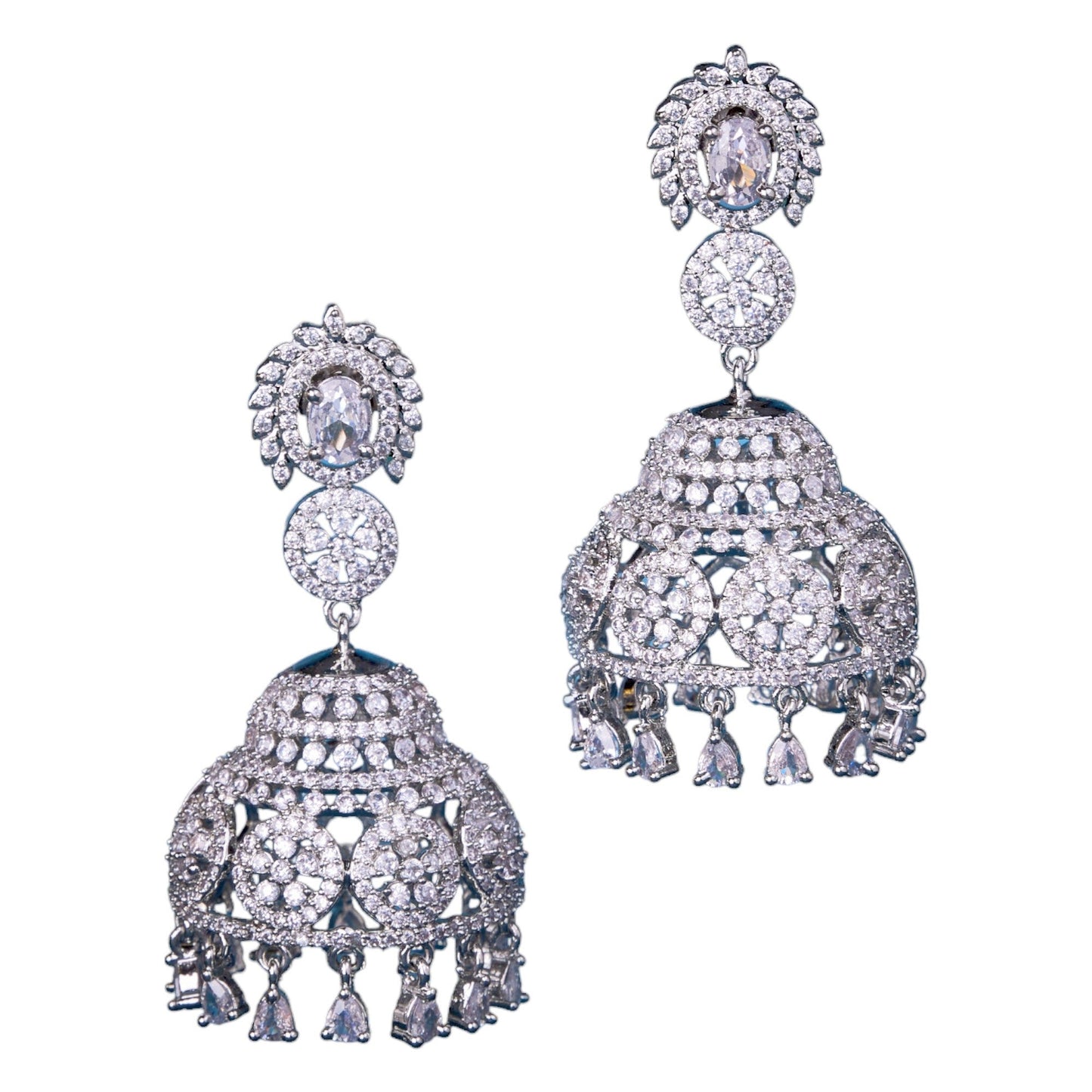 Opal Touch - Radiant Pearl Jhumka - Jhumka