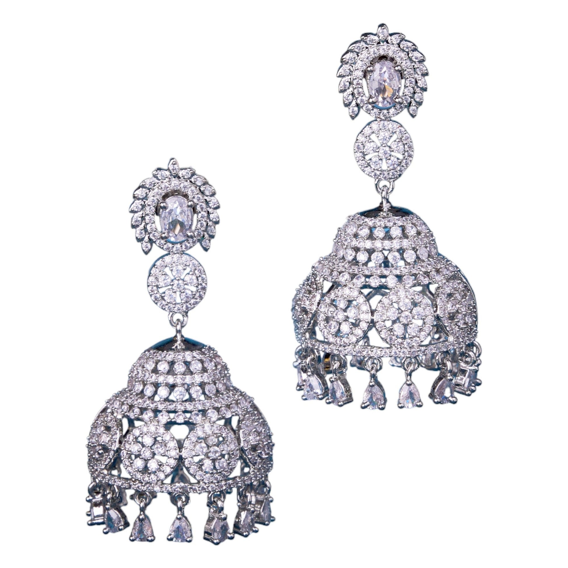 Opal Touch - Radiant Pearl Jhumka - Jhumka