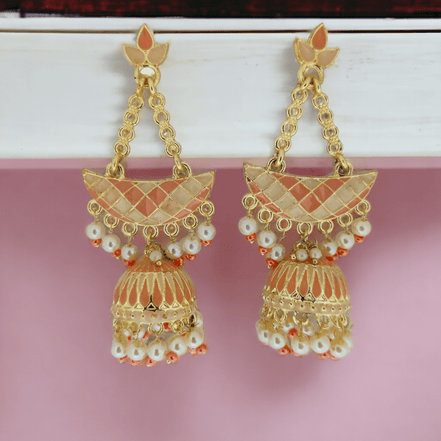 Opal Touch - Radiant Rainbow Bliss Jhumkas - Jhumka