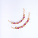 Opal Touch - Radiant Red-White Ear Chain - Ear chain (Matil)