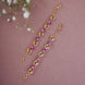 Opal Touch - Radiant Red-White Ear Chain - Ear chain (Matil)