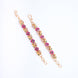 Opal Touch - Radiant Red-White Ear Chain - Ear chain (Matil)