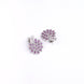 Opal Touch - Radiant Red-White Earrings - Earrings
