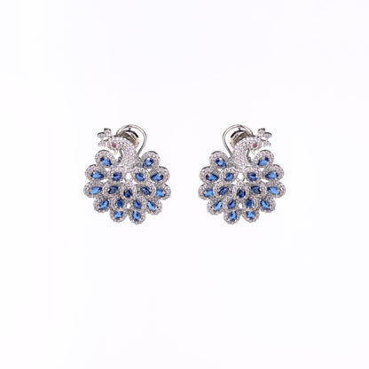 Opal Touch - Radiant Red-White Earrings - Earrings