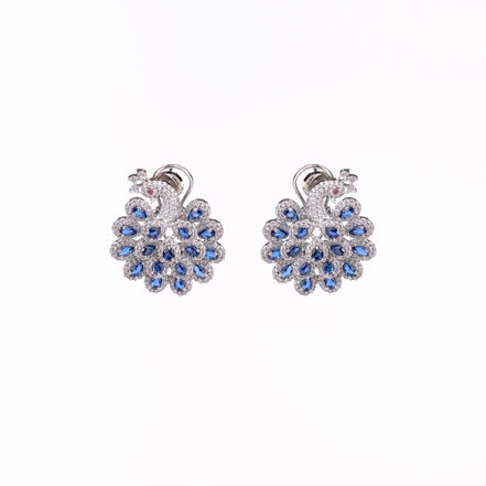 Opal Touch - Radiant Red-White Earrings - Earrings