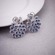 Opal Touch - Radiant Red-White Earrings - Earrings