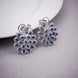 Opal Touch - Radiant Red-White Earrings - Earrings