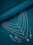 Opal Touch - Radiant Rhodium White Necklace - Necklace