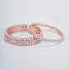 Opal Touch - Radiant Rose Gold Bangles Set (Pack of 4) - Bangles