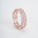 Opal Touch - Radiant Rose Gold Multicolor Bangles Set (Pack of 2) - Bangles