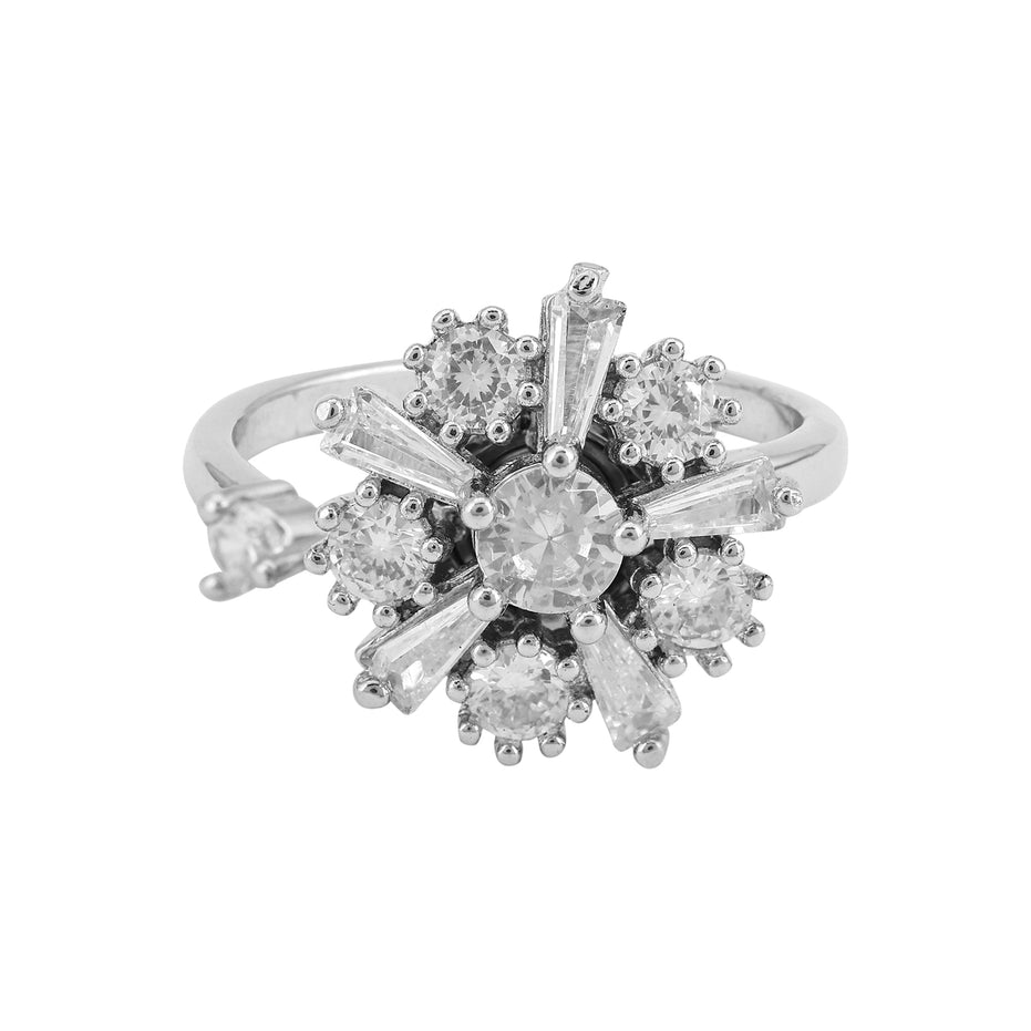 Opal Touch - Radiant Rotatable Star Rings - Ring