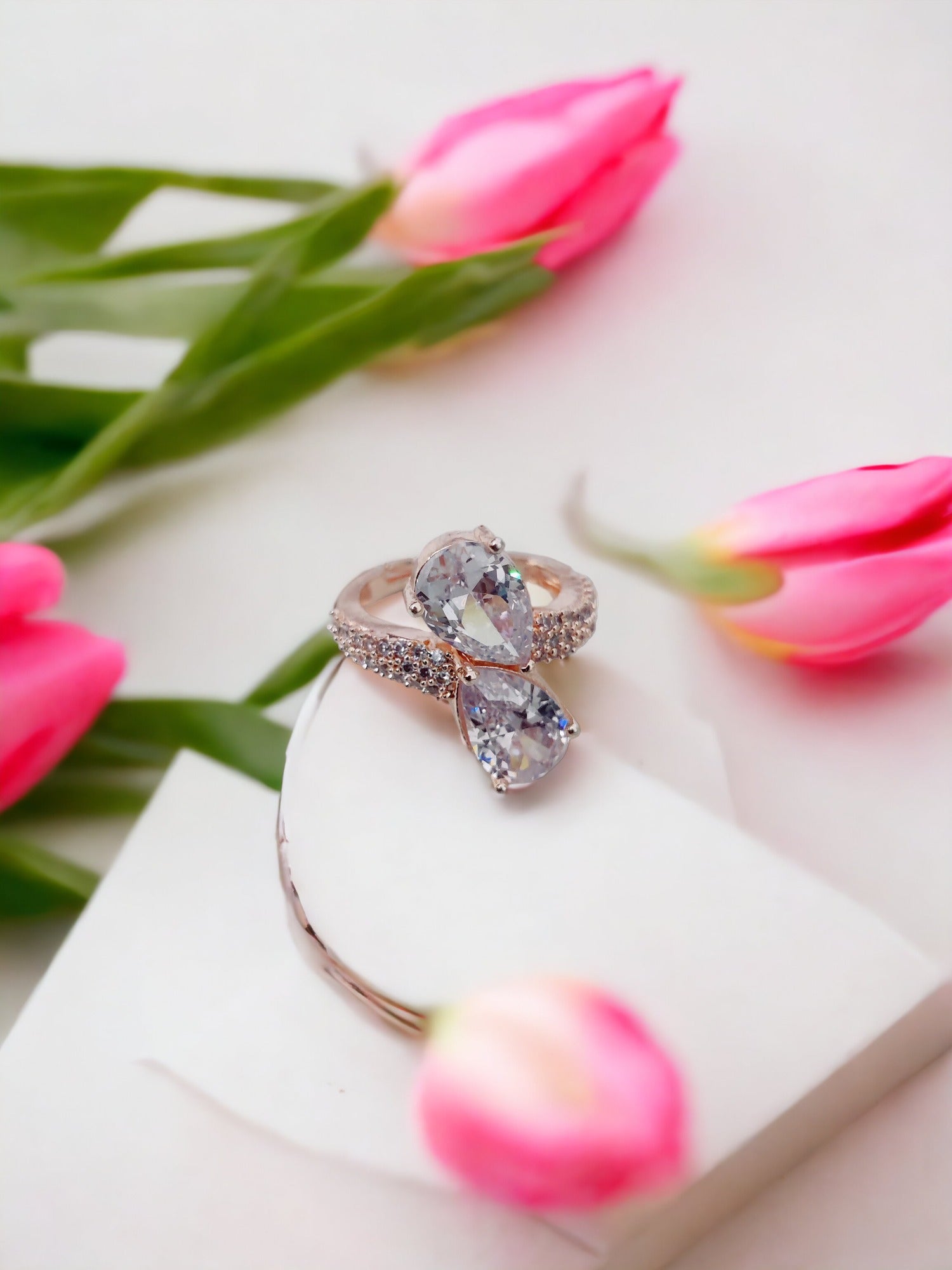 Opal Touch - Radiant Sunburst Ring - Ring