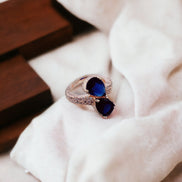Opal Touch - Radiant Sunburst Ring - Ring