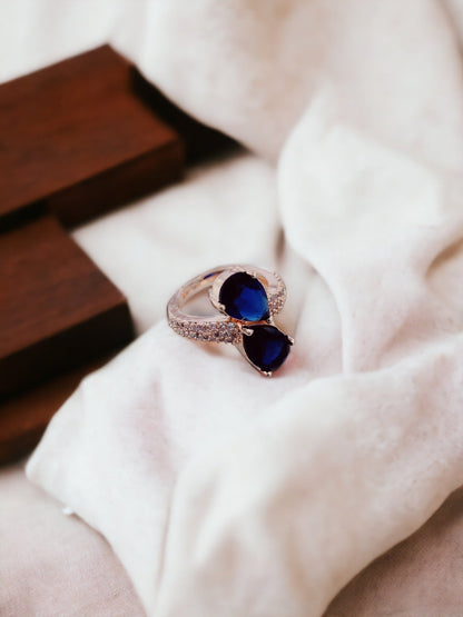 Opal Touch - Radiant Sunburst Ring - Ring