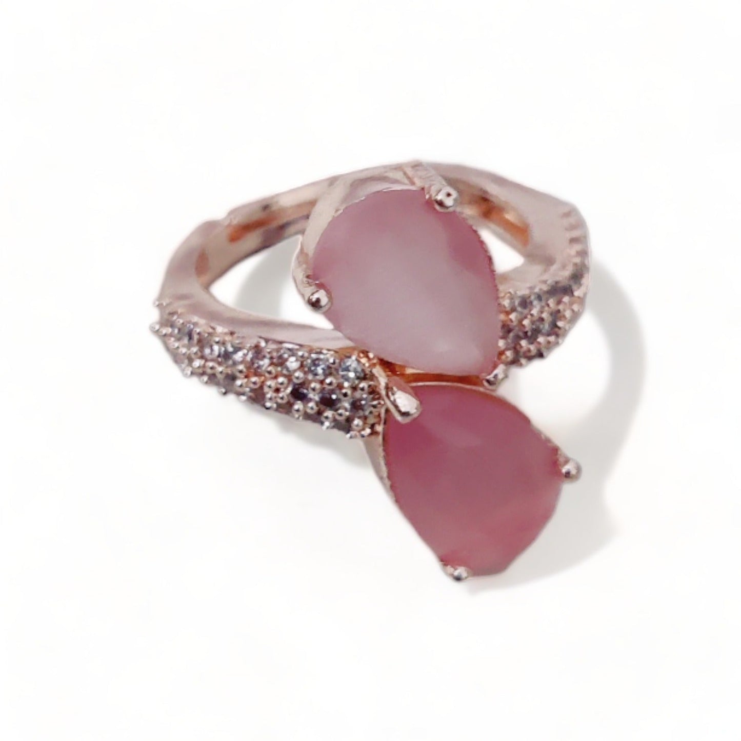 Opal Touch - Radiant Sunburst Ring - Ring