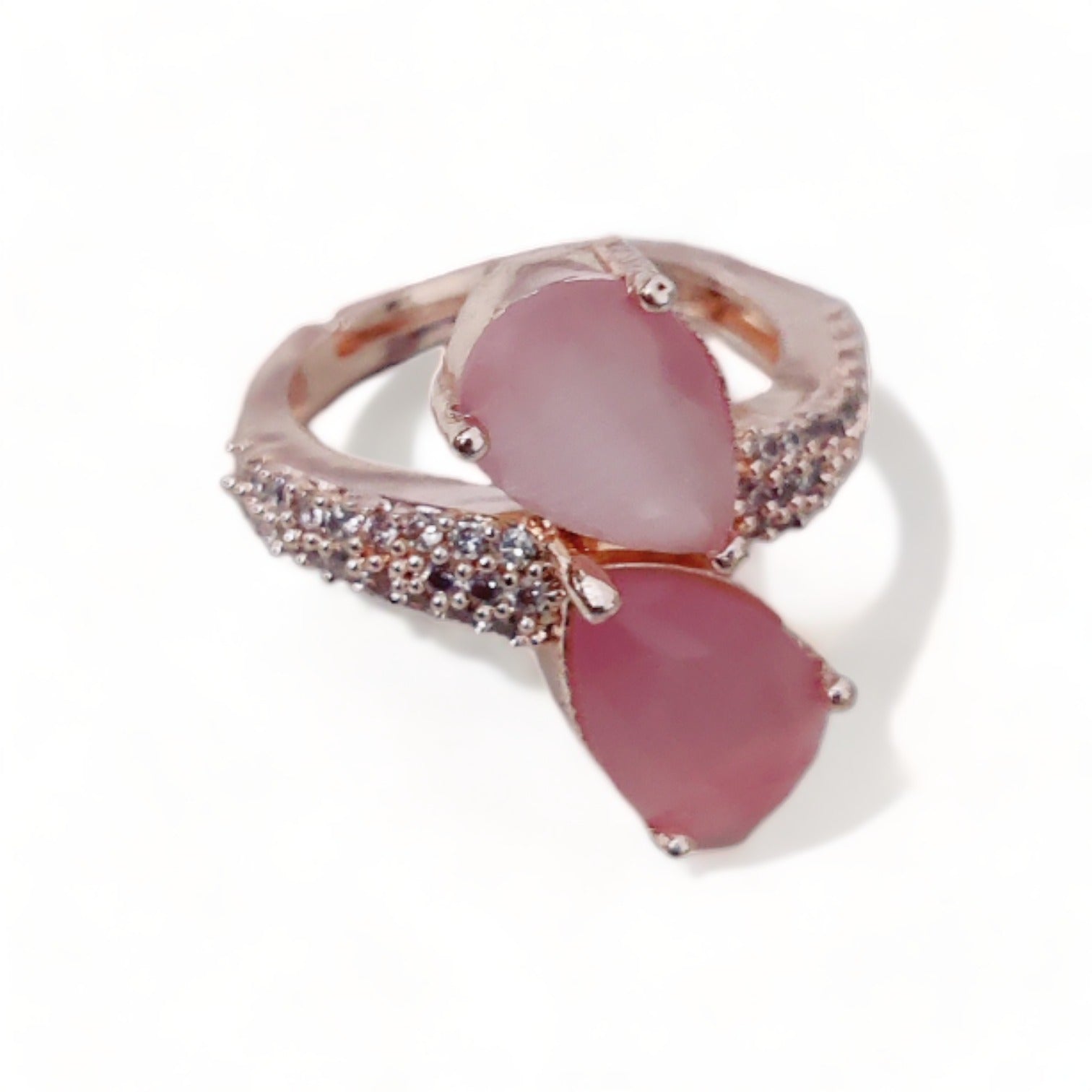 Opal Touch - Radiant Sunburst Ring - Ring