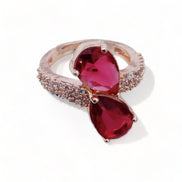 Opal Touch - Radiant Sunburst Ring - Ring
