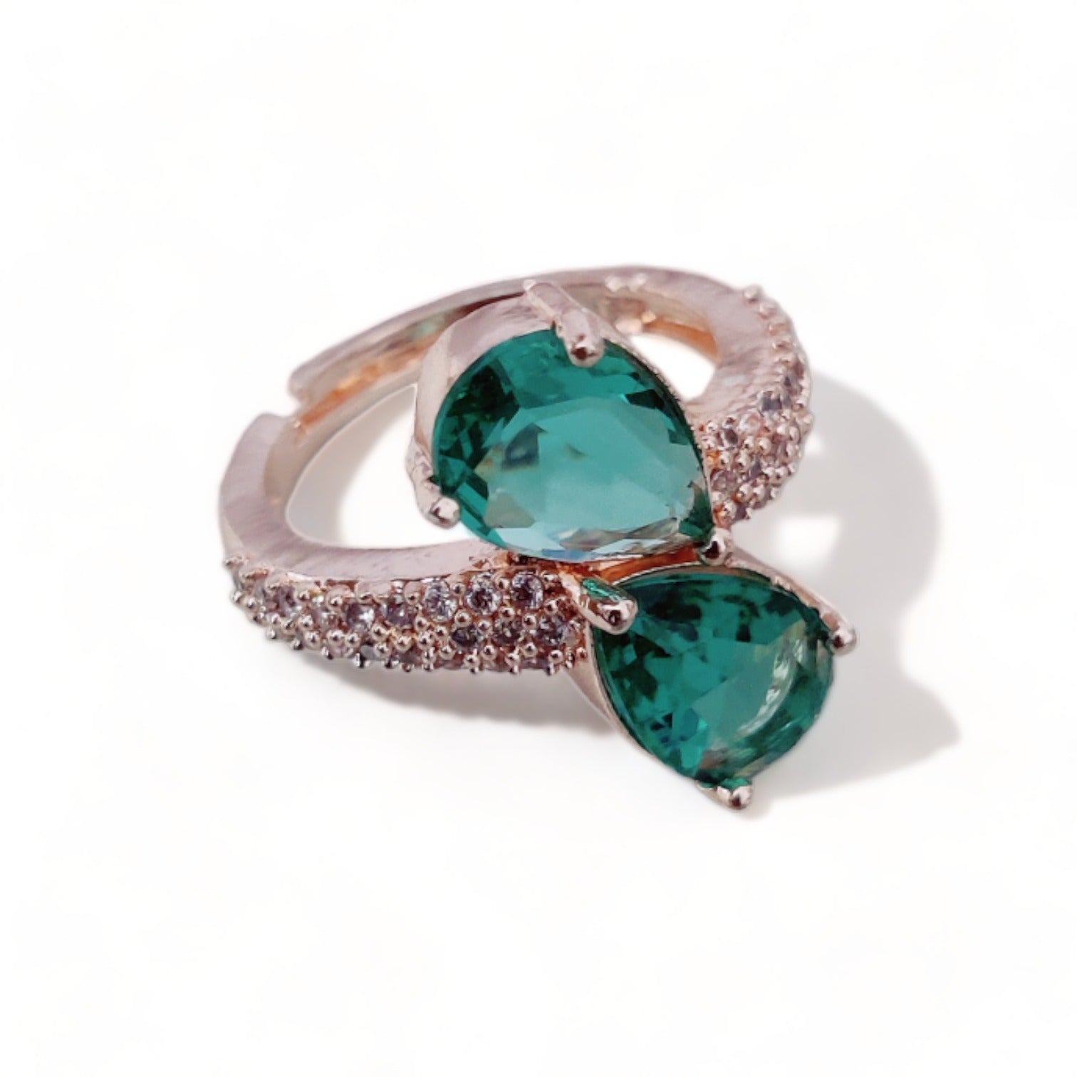 Opal Touch - Radiant Sunburst Ring - Ring