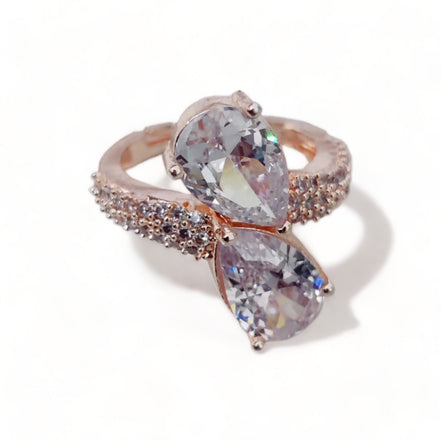 Opal Touch - Radiant Sunburst Ring - Ring