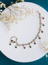Nose Pin - Radiant Two Tone Gold Silver Nath - Opal Touch