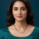 Radiant Unity Rhodium Mangalsutra - Opal Touch