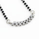 Radiant Unity Rhodium Mangalsutra - Opal Touch