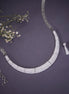 Opal Touch - Radiant White Elegance Necklace - Necklace