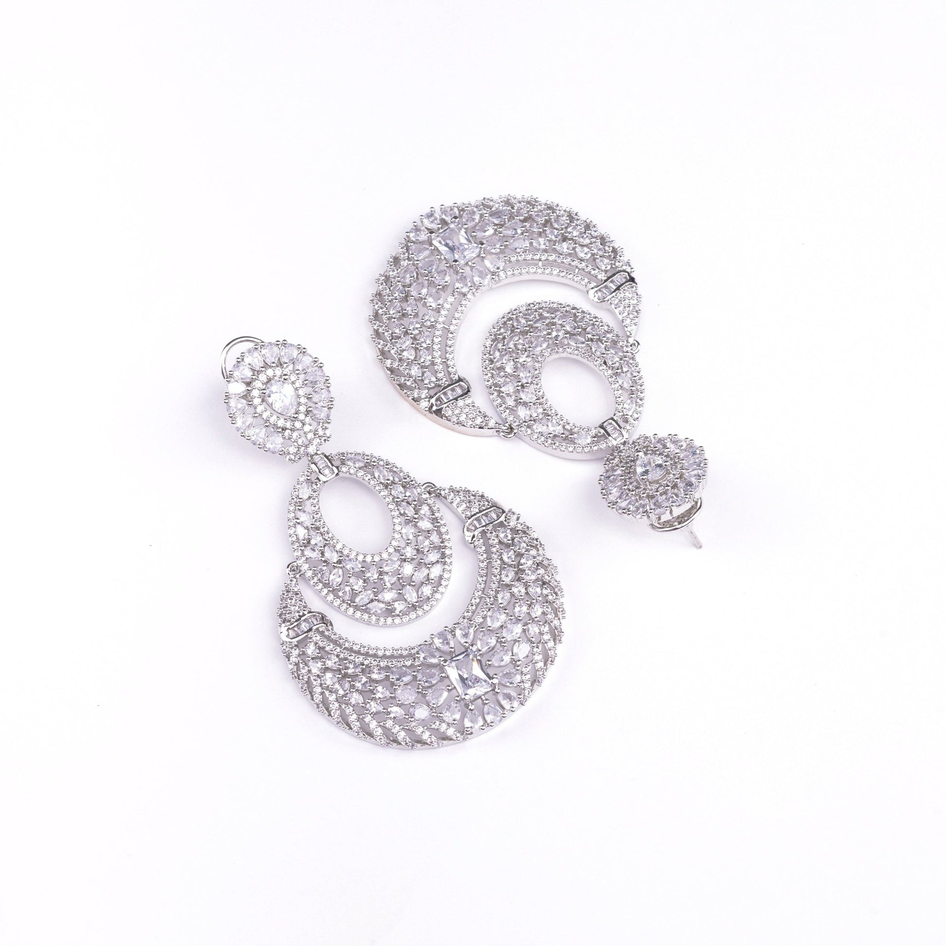 Opal Touch - Radiant White Studs - Earrings