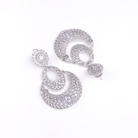 Opal Touch - Radiant White Studs - Earrings