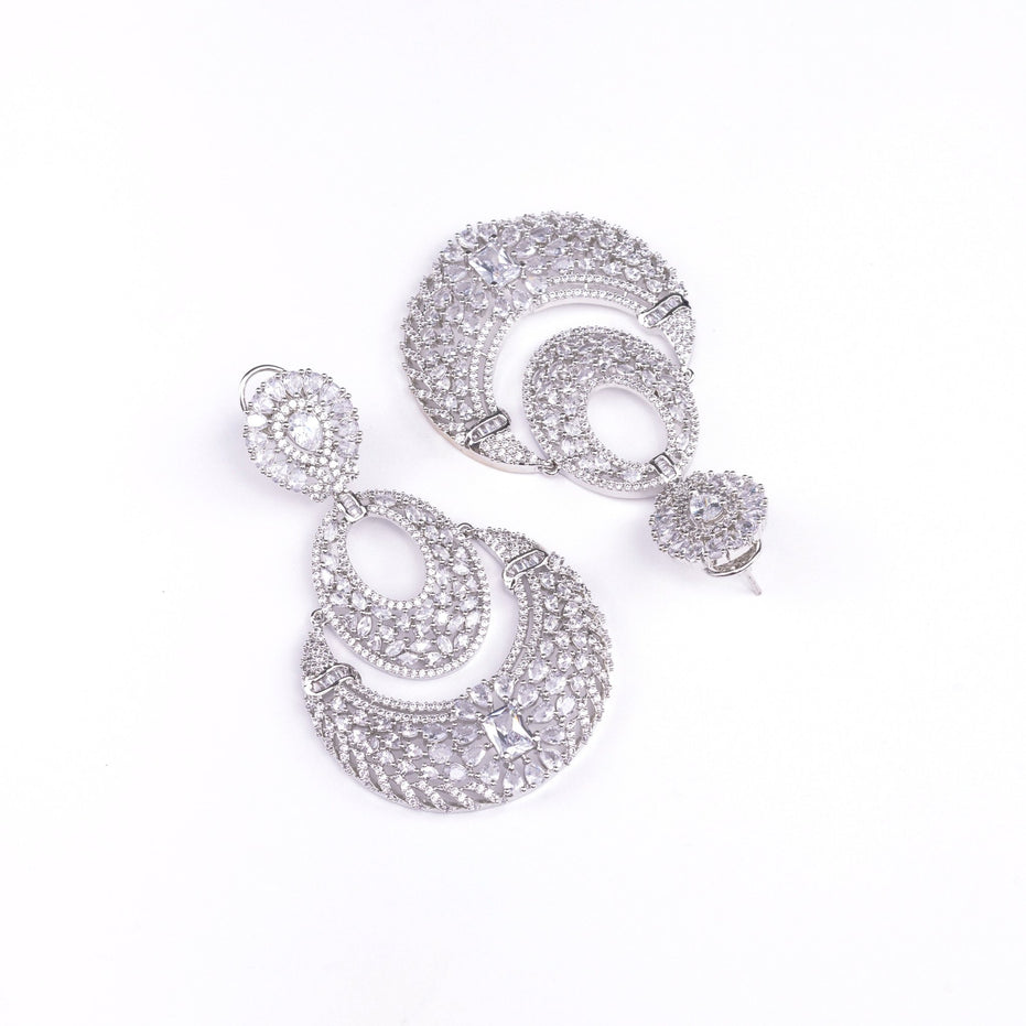 Opal Touch - Radiant White Studs - Earrings