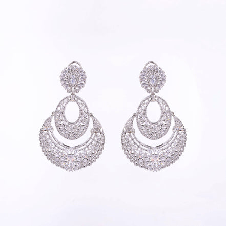 Opal Touch - Radiant White Studs - Earrings