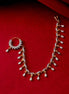 Opal Touch - Radiant White Two Tone Nose Pin - Nose Pin